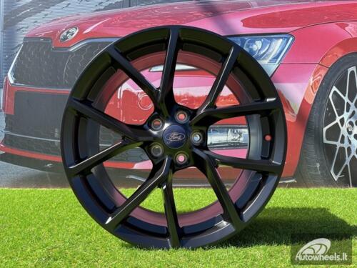 Ratlankis R18x8  5X108  ET  45  63.4  I5602  Black Half Matt (BLHM)  For FORD  (P1)  (New Model)