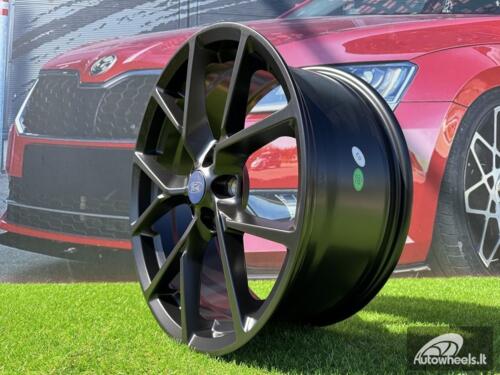 Ratlankis R18x8  5X108  ET  45  63.4  I5602  Black Half Matt (BLHM)  For FORD  (P1)  (New Model)