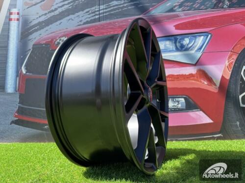 Ratlankis R18x8  5X108  ET  45  63.4  I5602  Black Half Matt (BLHM)  For FORD  (Z6)  (New Model)