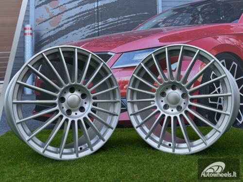 Ratlankis R19x8.5  5X112  ET  25  66.6  IN005  (IN0284)  Silver Shining (SS)  For BMW  (P2)  (Rear+Front ALPINA )
