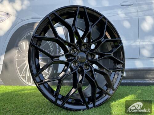 Ratlankis R19x8  5X112  ET  27  66.6  IN292  Black (BL)  For BMW  (A+P1)  (Rear+Front)