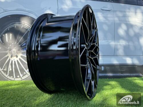 Ratlankis R19x8  5X112  ET  27  66.6  IN292  Black (BL)  For BMW  (A+P1)  (Rear+Front)
