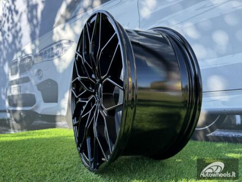 Ratlankis R19x8  5X112  ET  27  66.6  IN292  Black (BL)  For BMW  (K8)  (Rear+Front)