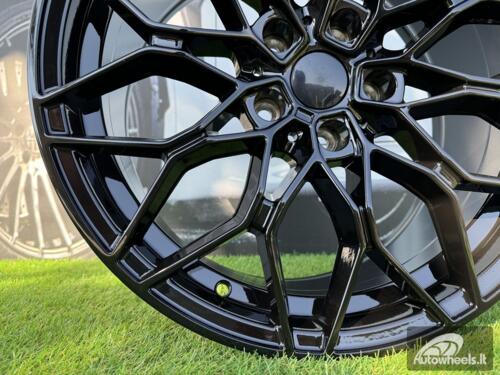 Ratlankis R18x8  5X112  ET  27  66.6  IN292  Black (BL)  For BMW  (Z5)  (Rear+Front)