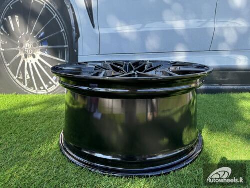 Ratlankis R18x8  5X112  ET  27  66.6  IN292  Black (BL)  For BMW  (Z5)  (Rear+Front)