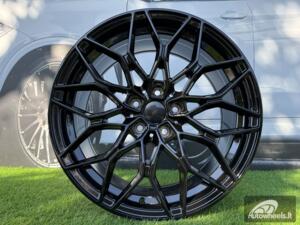 Ratlankis R18x8  5X112  ET  27  66.6  IN292  Black (BL)  For BMW  (Z5)  (Rear+Front)