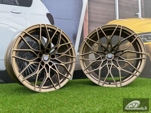 Ratlankis R19x9  5X120  ET  35  72.6  IN292  (Y1091)  Bronze (YY)  For BMW  (K2)  (Rear+Front)