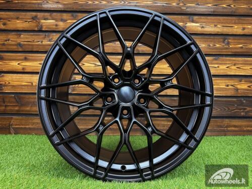 Ratlankis R19x8  5X120  ET  35  72.6  IN292  (Y1091)  Black Half Matt (BLHM)  For BMW  (P)  (Rear+Front)