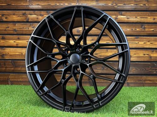 Ratlankis R19x8  5X120  ET  35  72.6  IN292  (Y1091)  Black Half Matt (BLHM)  For BMW  (P)  (Rear+Front)