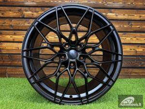 Ratlankis R19x8  5X120  ET  35  72.6  IN292  (Y1091)  Black Half Matt (BLHM)  For BMW  (P)  (Rear+Front)