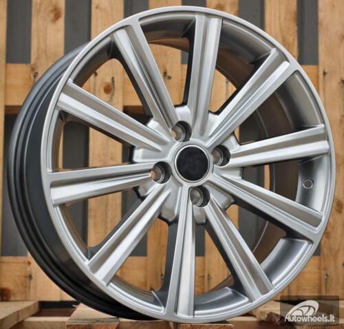 Ratlankis R17x7  4X100  ET  40  60.1  L1280  Hyper Black (HB)  For RACIN  (K3)