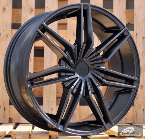 Ratlankis R20x8.5  10X114/127  ET  15  74.1  L1362  Black Matt (BM)  For 4X4  (K3)