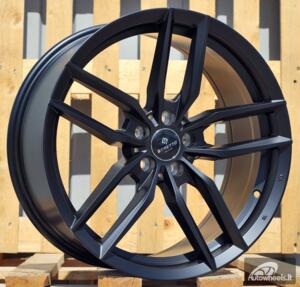 Ratlankis R18x8  5X100  ET  35  73.1  L1388  Black Matt (BM)  For RACIN  (K3)