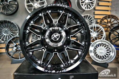 Ratlankis R20x9  10X114/127  ET  0  87.1  L1447  Black (BL)  For 4X4  (K3)  (Milling)