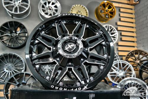 Ratlankis R20x9  10X114/127  ET  0  87.1  L1447  Black (BL)  For 4X4  (K3)  (Milling)