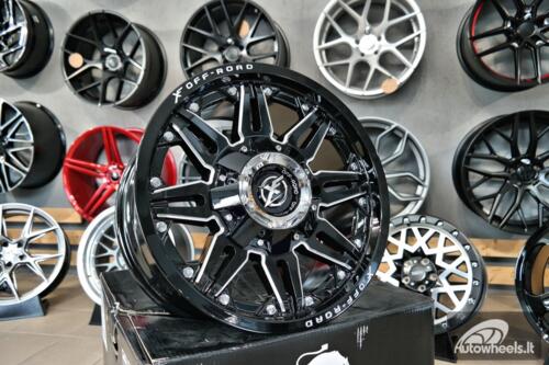 Ratlankis R20x9  10X114/127  ET  0  87.1  L1447  Black (BL)  For 4X4  (K3)  (Milling)