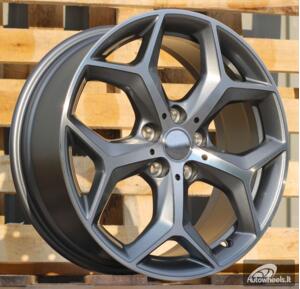 Ratlankis R18x7.5  5X112  ET  51  66.6  L1623  Grey Polished (MG)  For BMW  (P2)  (X1)