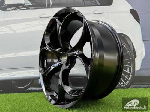 Ratlankis R19x8  5X110  ET  33  65.1  L1664  Black (BL)  For ALFA  (P1+Z5)  (REAR+FRONT)