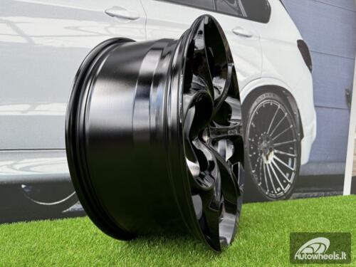 Ratlankis R19x8  5X110  ET  33  65.1  L1664  Black (BL)  For ALFA  (P1+Z5)  (REAR+FRONT)