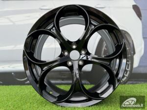 Ratlankis R20x8.5  5X110  ET  31  65.1  L1664  Black (BL)  For ALFA  (P1+Z5)