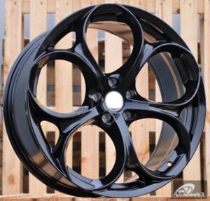 Ratlankis R17x7.5  5X110  ET  32  65.1  L1664  Black (BL)  For ALFA  (Z6)