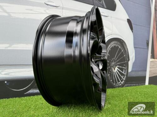 Ratlankis R19x9  5X110  ET  34  65.1  L1664  Black (BL)  For ALFA  (Z6)  (REAR+FRONT)