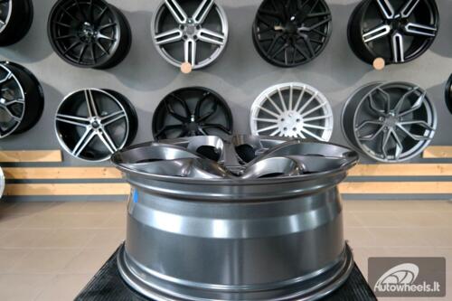 Ratlankis R19x8  5X110  ET  33  65.1  L1664  Gun Metal (GM)  For ALFA  (K4)  (Rear+Front)