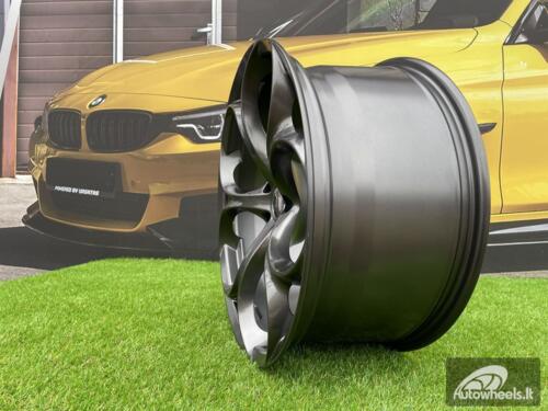 Ratlankis R19x8  5X110  ET  33  65.1  L1664  Gun Metal (GM)  For ALFA  (Z5+K4)  (Rear+Front)