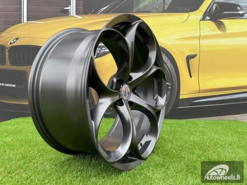Ratlankis R19x8  5X110  ET  33  65.1  L1664  Gun Metal (GM)  For ALFA  (Z5+K4)  (Rear+Front)