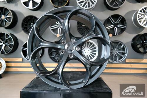 Ratlankis R18x8  5X110  ET  33  65.1  L1664  (1664188002S)  Gun Metal (GM)  For ALFA  (Z5+Z6)