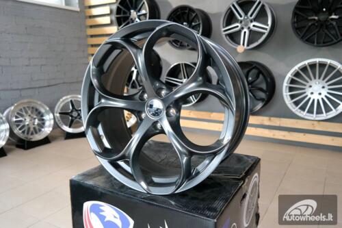 Ratlankis R18x8  5X110  ET  33  65.1  L1664  (1664188002S)  Gun Metal (GM)  For ALFA  (Z5+Z6)