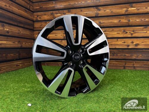 Ratlankis R17x6.5  4X100  ET  43  60.1  L2093  Black Polished (MB)  For RACIN  (Z6)