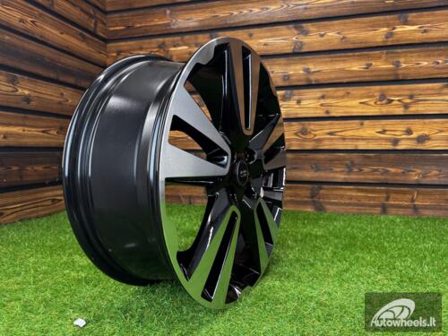 Ratlankis R17x6.5  4X100  ET  43  60.1  L2093  Black Polished (MB)  For RACIN  (Z6)