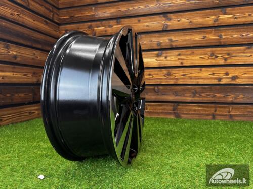 Ratlankis R17x6.5  4X100  ET  43  60.1  L2093  Black Polished (MB)  For RACIN  (Z6)