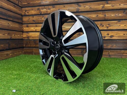 Ratlankis R17x6.5  4X100  ET  43  60.1  L2093  Black Polished (MB)  For RACIN  (Z6)