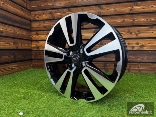 Ratlankis R17x6.5  4X100  ET  43  60.1  L2093  Black Polished (MB)  For RACIN  (Z6)