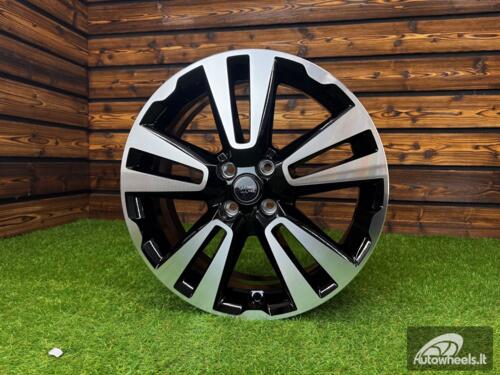 Ratlankis R17x6.5  4X100  ET  43  60.1  L2093  Black Polished (MB)  For RACIN  (Z6)