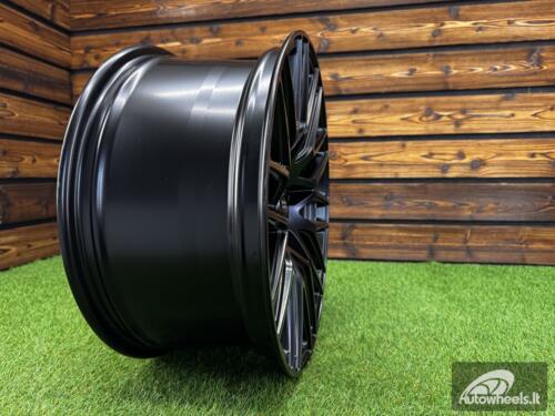 Ratlankis R18x8.5  5X127  ET  40  71.5  L2144  Black Half Matt (BLHM)  For RACIN  (Z5+P1)