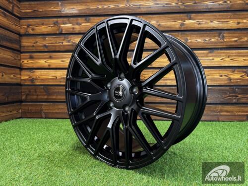 Ratlankis R18x8.5  5X127  ET  40  71.5  L2144  Black Half Matt (BLHM)  For RACIN  (Z5+P1)