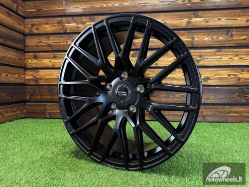Ratlankis R18x8.5  5X127  ET  40  71.5  L2144  Black Half Matt (BLHM)  For RACIN  (Z5+P1)