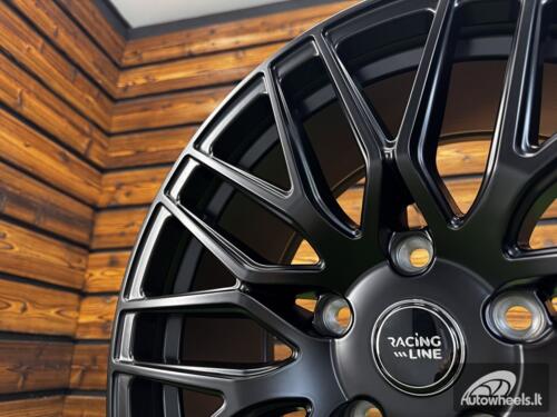 Ratlankis R18x8.5  5X127  ET  40  71.5  L2144  Black Half Matt (BLHM)  For RACIN  (Z5+P1)