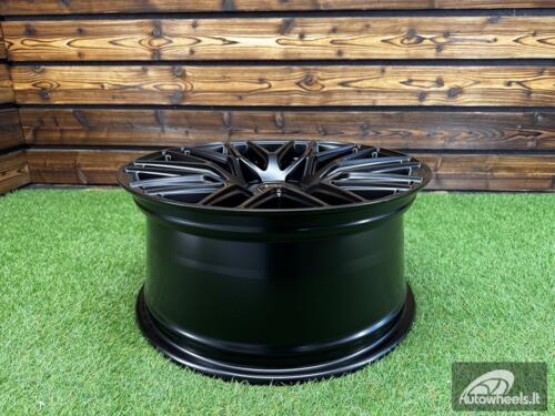 Ratlankis R18x8.5  5X127  ET  40  71.5  L2144  Black Half Matt (BLHM)  For RACIN  (Z5+P1)