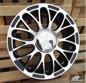 Ratlankis R15x6  4X98  ET  35  58.1  LU392  Black Polished (MB)  For FIAT  (D1+P1)