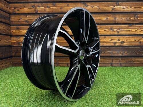 Ratlankis R18x7.5  5X114.3  ET  48  67.1  M502  (FR560)  Black Polished (MB)  For MAZDA  (P1)