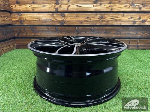 Ratlankis R18x7.5  5X114.3  ET  48  67.1  M502  (FR560)  Black Polished (MB)  For MAZDA  (P1)