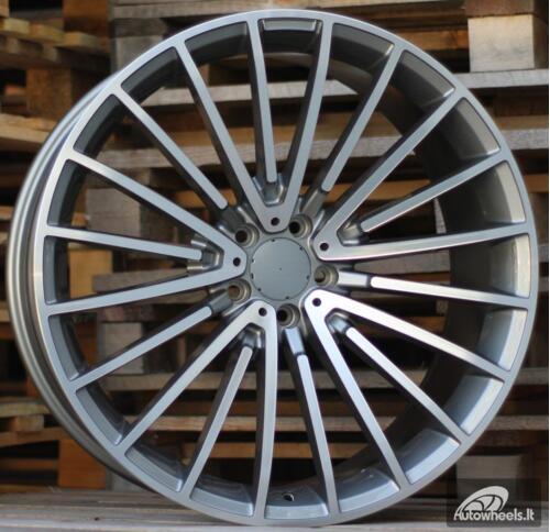 Ratlankis R22x9  5X112  ET  32  66.6  MR532  (IN0235)  Grey Polished (MG)  For MER  (K7)  ()