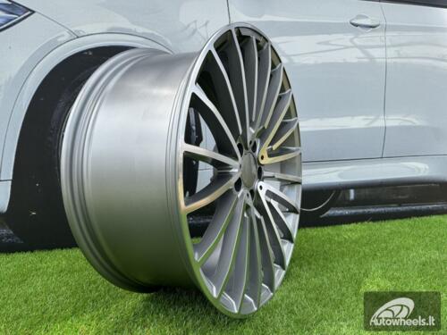 Ratlankis R22x9  5X112  ET  32  66.6  MR532  (IN0235)  Grey Polished (MG)  For MER  (K7)  ()