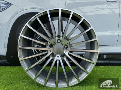 Ratlankis R22x9  5X112  ET  32  66.6  MR532  (IN0235)  Grey Polished (MG)  For MER  (K7)  (Rear+Front )