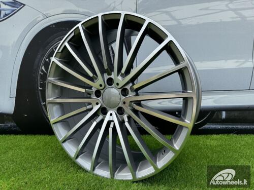 Ratlankis R22x9  5X112  ET  32  66.6  MR532  (IN0235)  Grey Polished (MG)  For MER  (K7)  (Rear+Front )