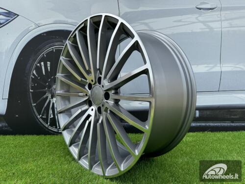 Ratlankis R22x9  5X112  ET  32  66.6  MR532  (IN0235)  Grey Polished (MG)  For MER  (K7)  (Rear+Front )